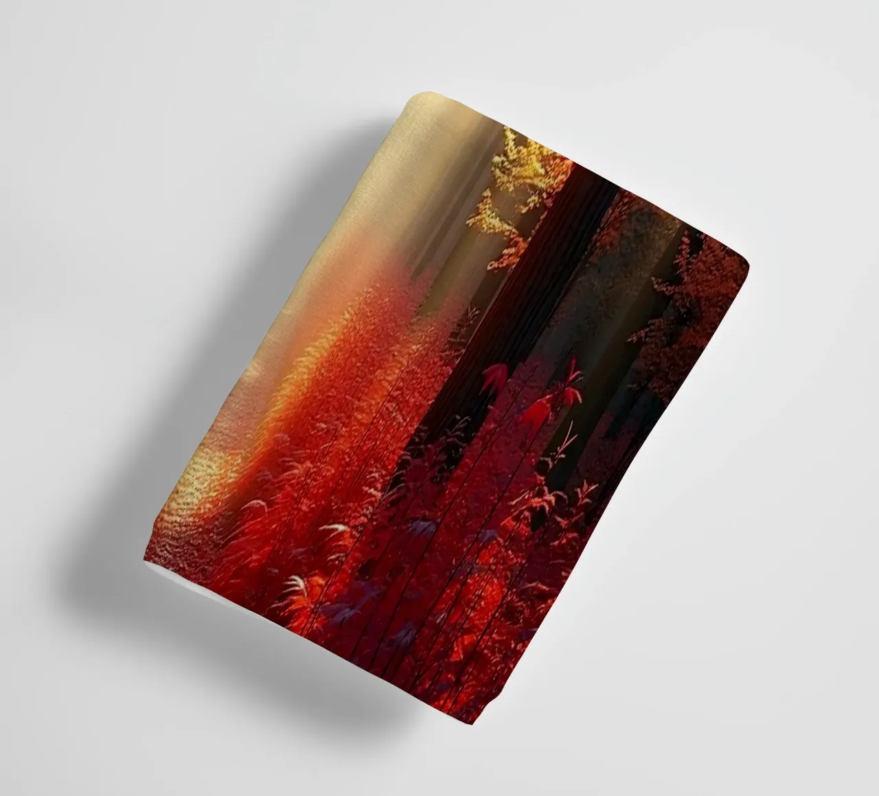 Forest_path_autumn_9 towel by Fantasie & Mystikwelten by LK