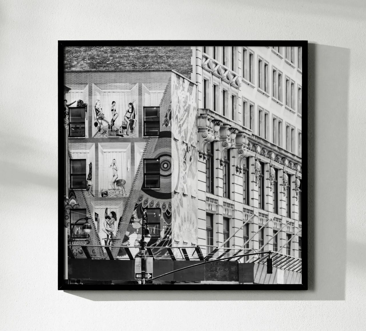 Pintura de fachadas NY poster de Carinaprint