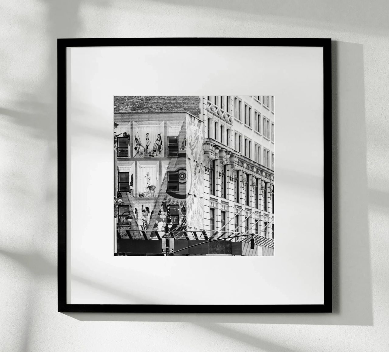 Pintura de fachadas NY poster de Carinaprint