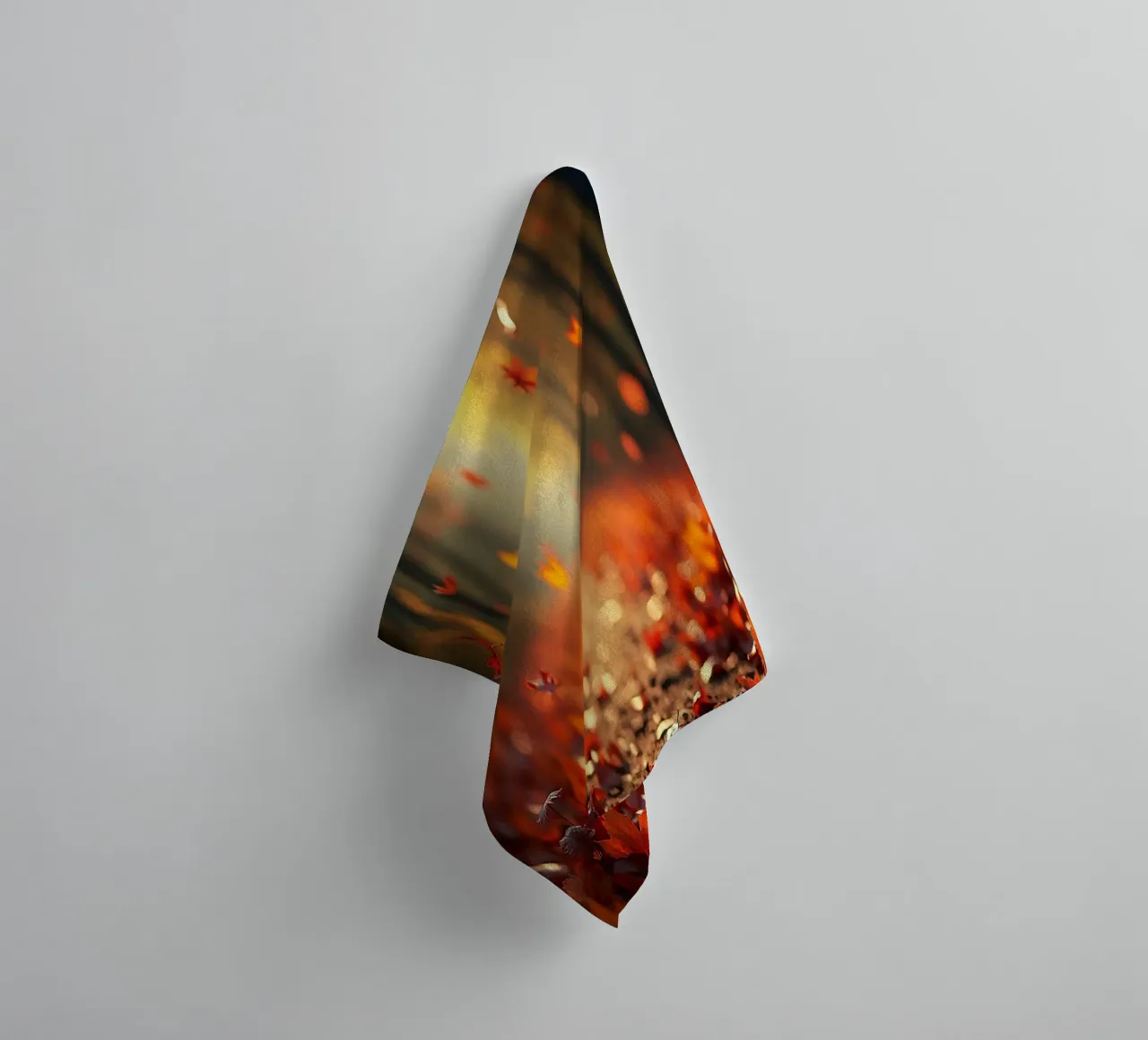 Forest_path_autumn_10 towel by Fantasie & Mystikwelten by LK