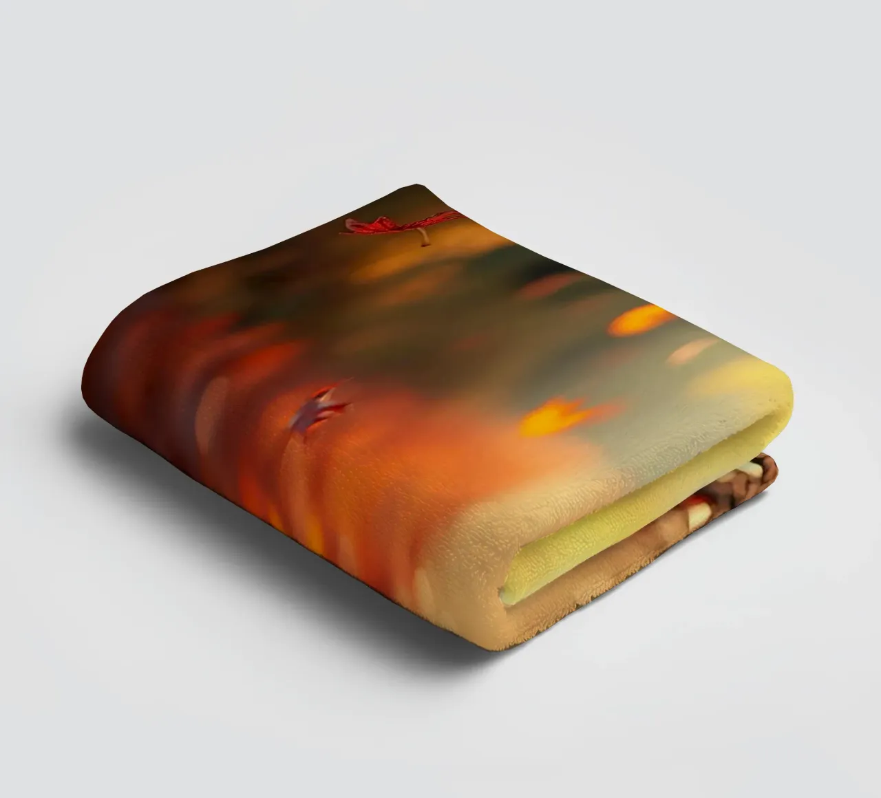 Forest_path_autumn_10 towel by Fantasie & Mystikwelten by LK