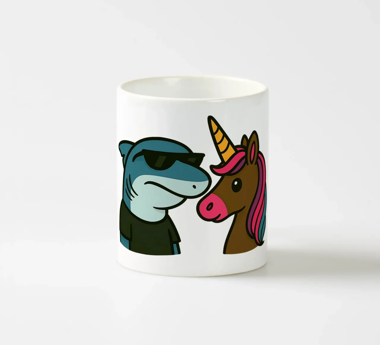 Einhorn & Hai tazza in ceramica da Vintage Van Gogh