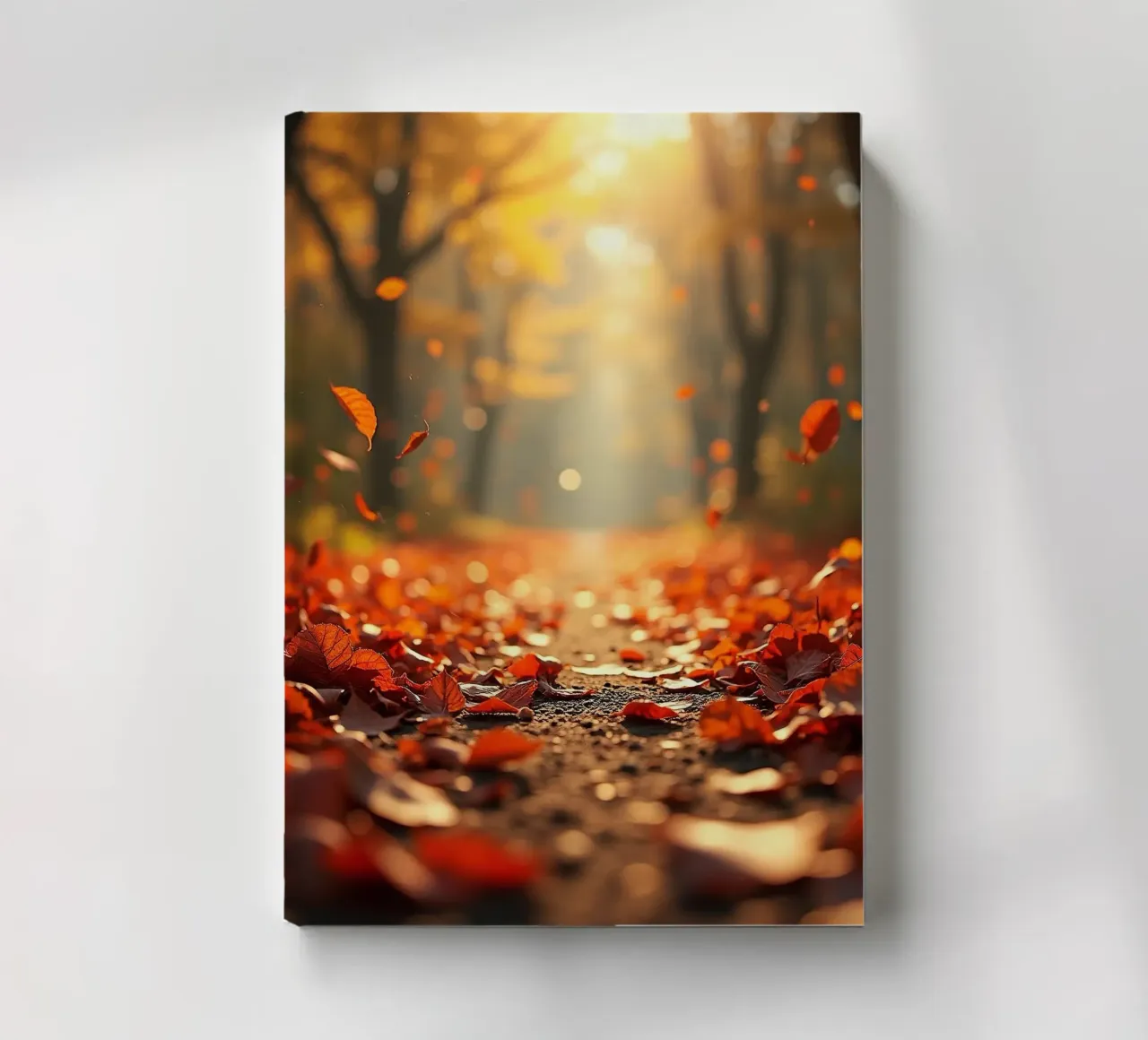 Forest_path_autumn_11 notebook by Fantasie & Mystikwelten by LK