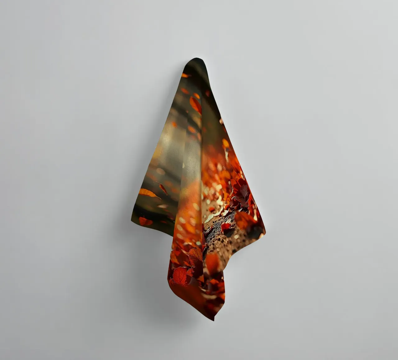 Forest_path_autumn_11 towel by Fantasie & Mystikwelten by LK