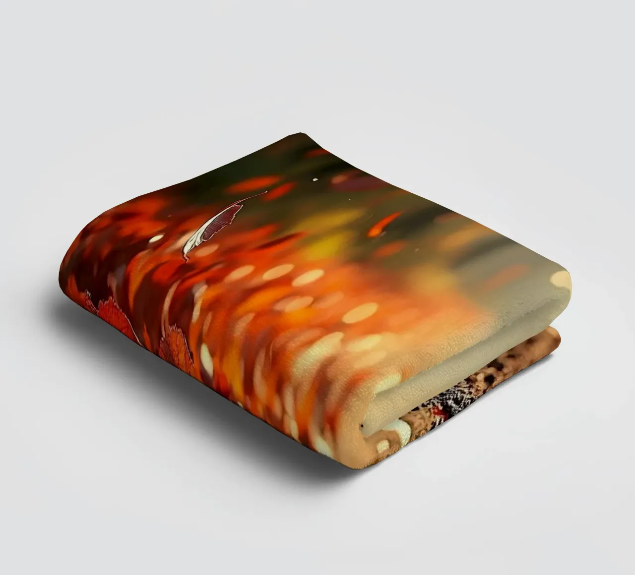 Forest_path_autumn_11 towel by Fantasie & Mystikwelten by LK