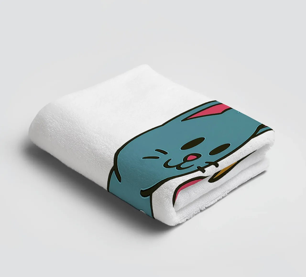 Einhorn & Kätzchen asciugamano da bagno da Vintage Van Gogh