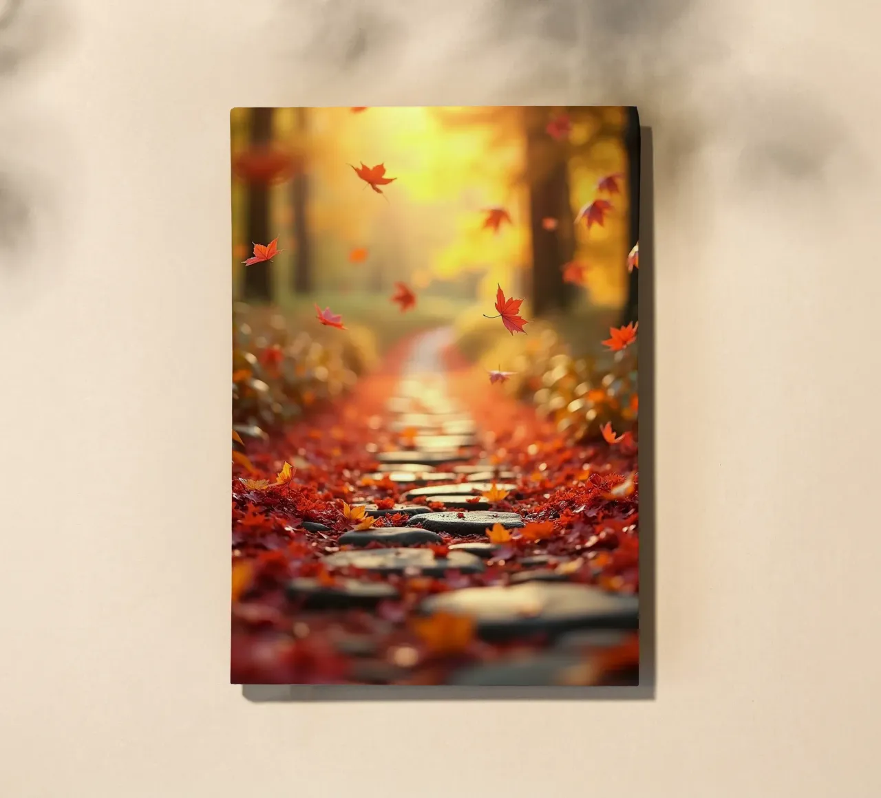 Forest_path_autumn_12 notebook by Fantasie & Mystikwelten by LK