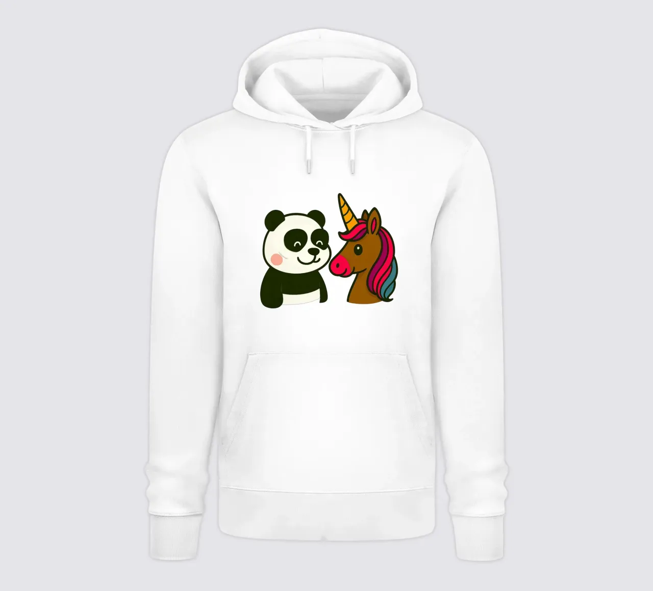 Einhorn & Panda felpa con cappuccio da Vintage Van Gogh