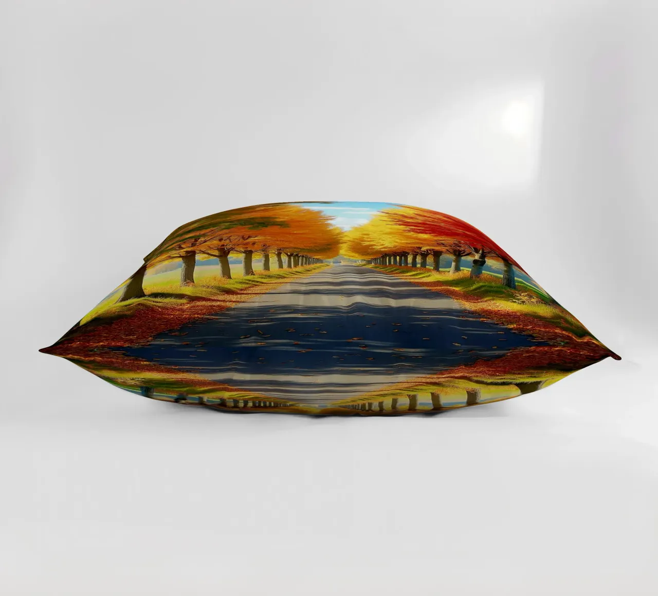 Albero_alleato_autunno_1 cuscino da Fantasie & Mystikwelten by LK