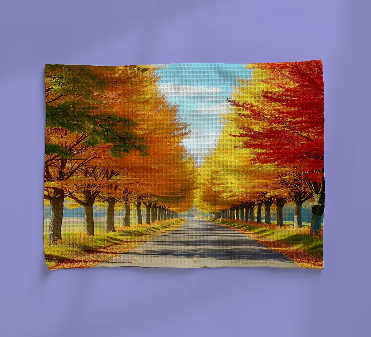 Albero_alleato_autunno_1 canovaccio da cucina da Fantasie & Mystikwelten by LK