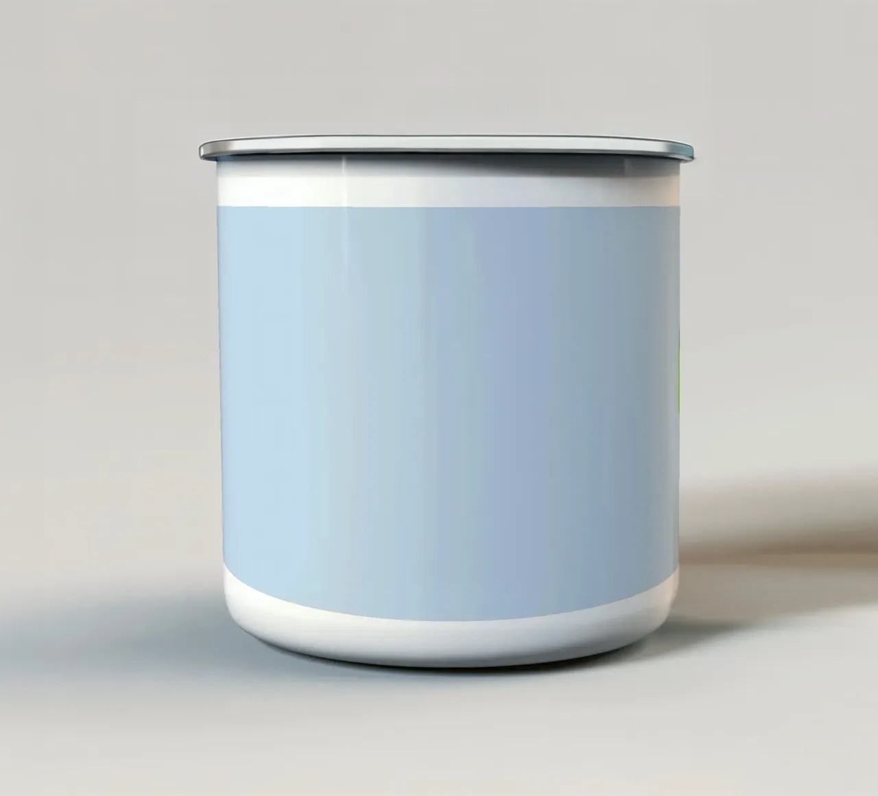Pappagallino verde tazza in smalto da BwiseLizzy