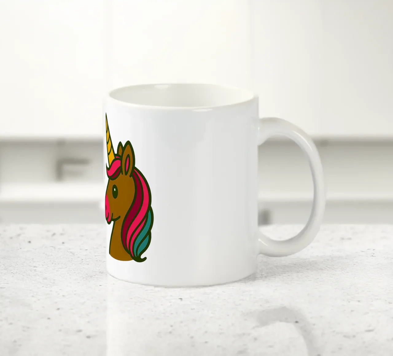 Einhorn & Superheldin tazza in ceramica da Vintage Van Gogh