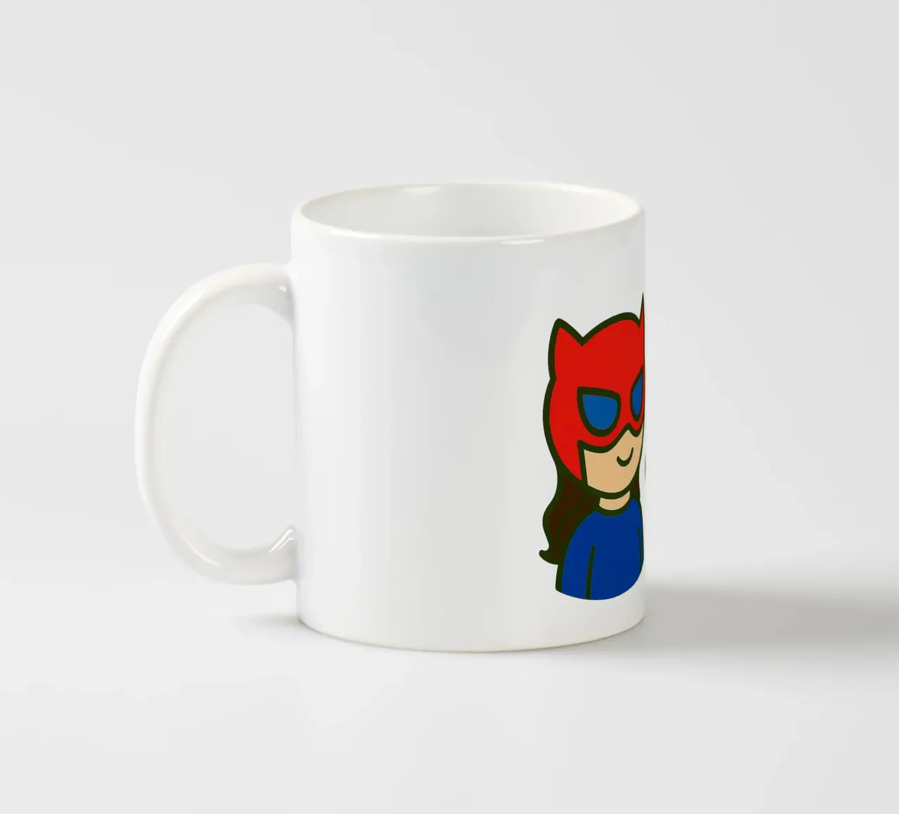 Einhorn & Superheldin tazza in ceramica da Vintage Van Gogh