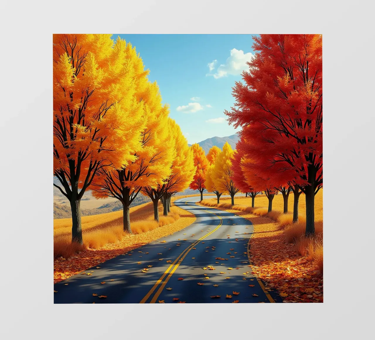 Albero_alleato_autunno_2 telo in pvc da Fantasie & Mystikwelten by LK