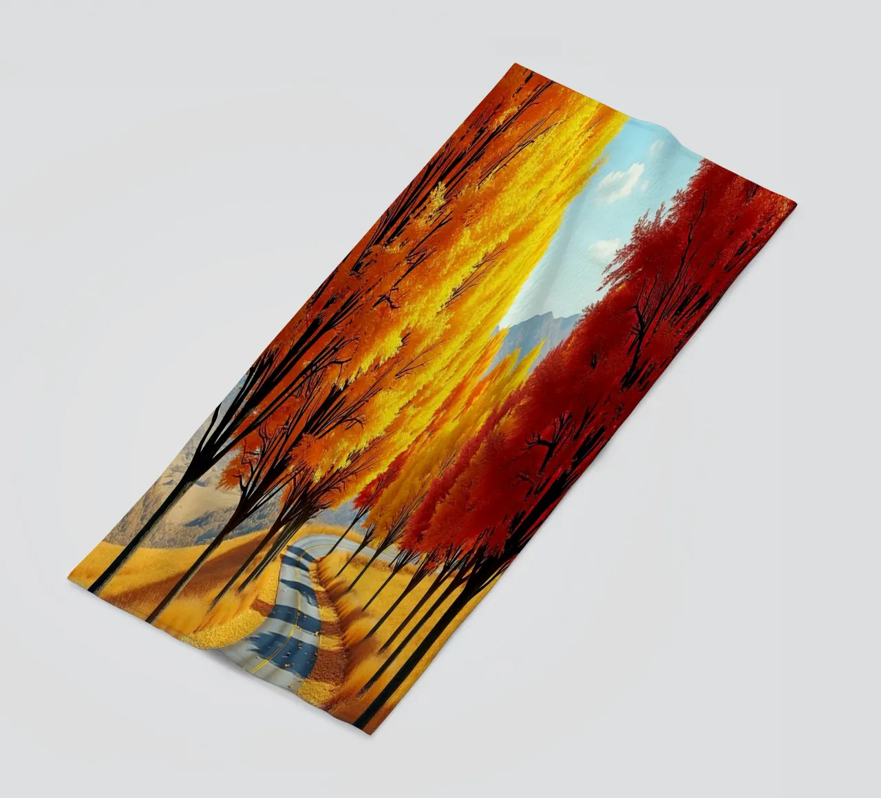 Albero_alleato_autunno_2 telo mare da Fantasie & Mystikwelten by LK