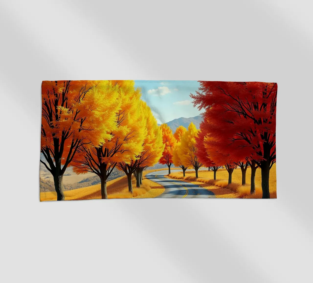 Albero_alleato_autunno_2 telo mare da Fantasie & Mystikwelten by LK