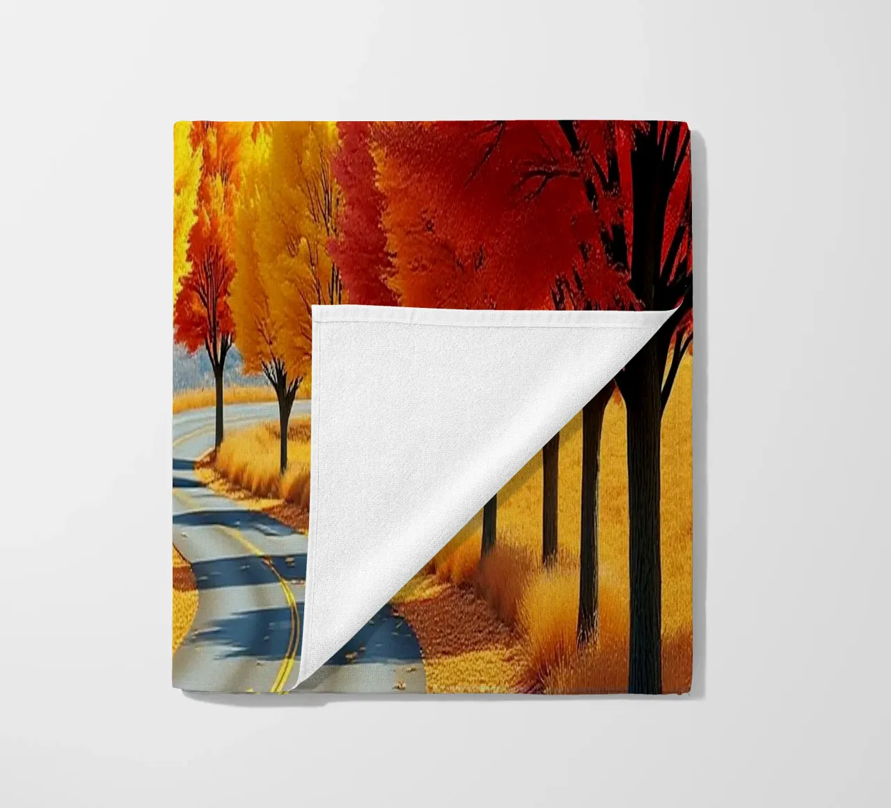Albero_alleato_autunno_2 telo mare da Fantasie & Mystikwelten by LK