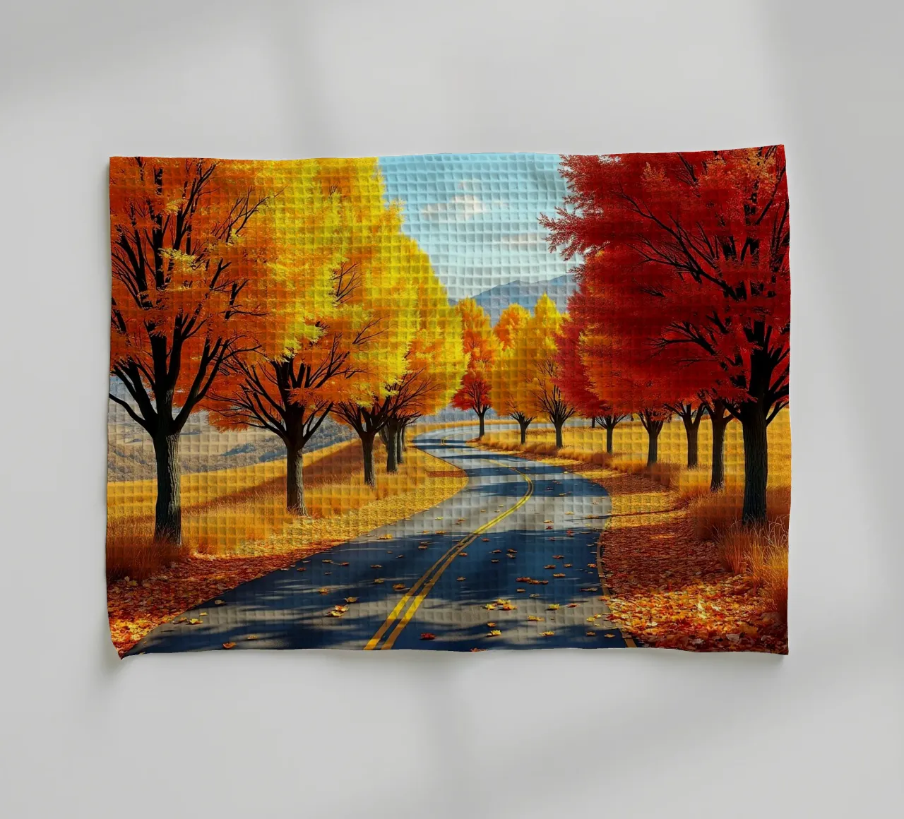 Albero_alleato_autunno_2 canovaccio da cucina da Fantasie & Mystikwelten by LK