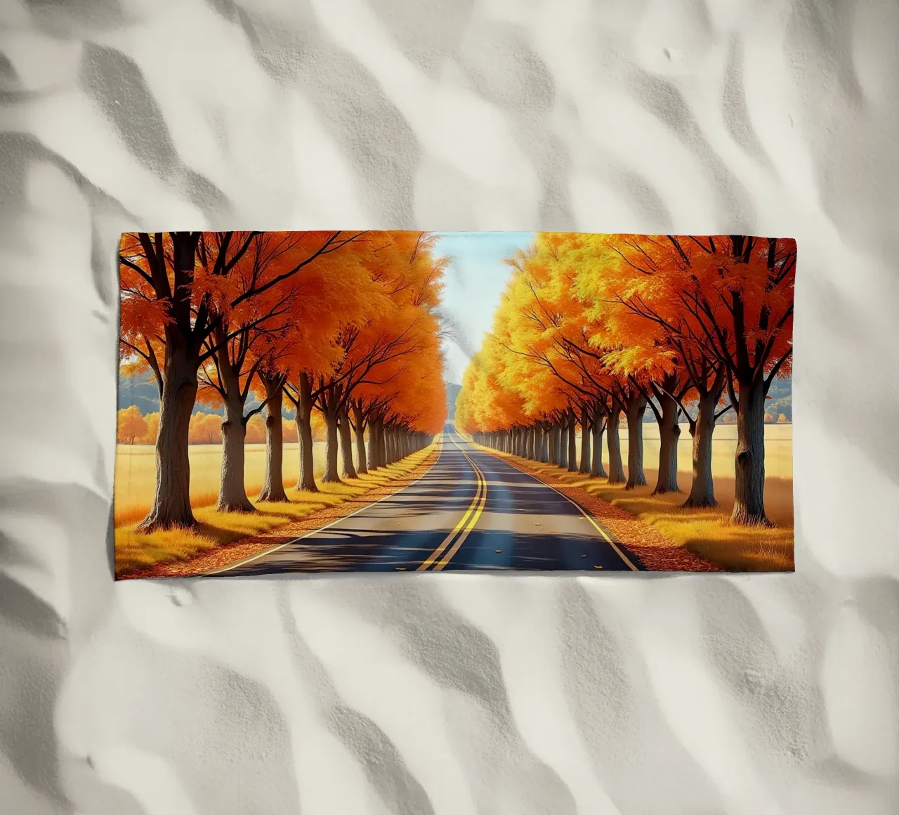 Albero_alleato_autunno_3 telo mare da Fantasie & Mystikwelten by LK