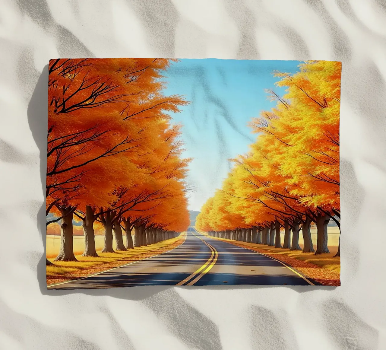 Albero_alleato_autunno_3 telo mare da Fantasie & Mystikwelten by LK