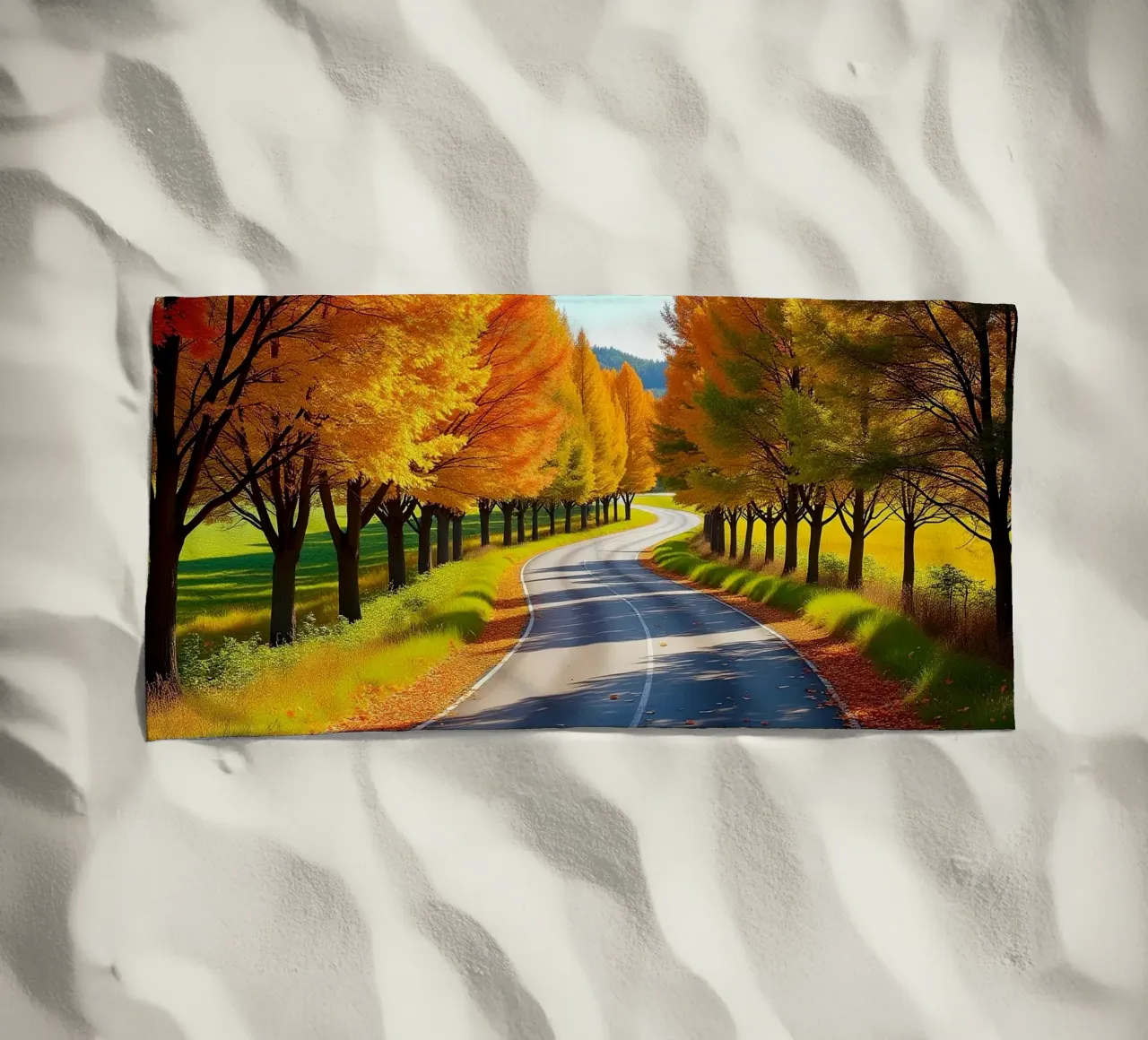 Albero_alleato_autunno_5 telo mare da Fantasie & Mystikwelten by LK