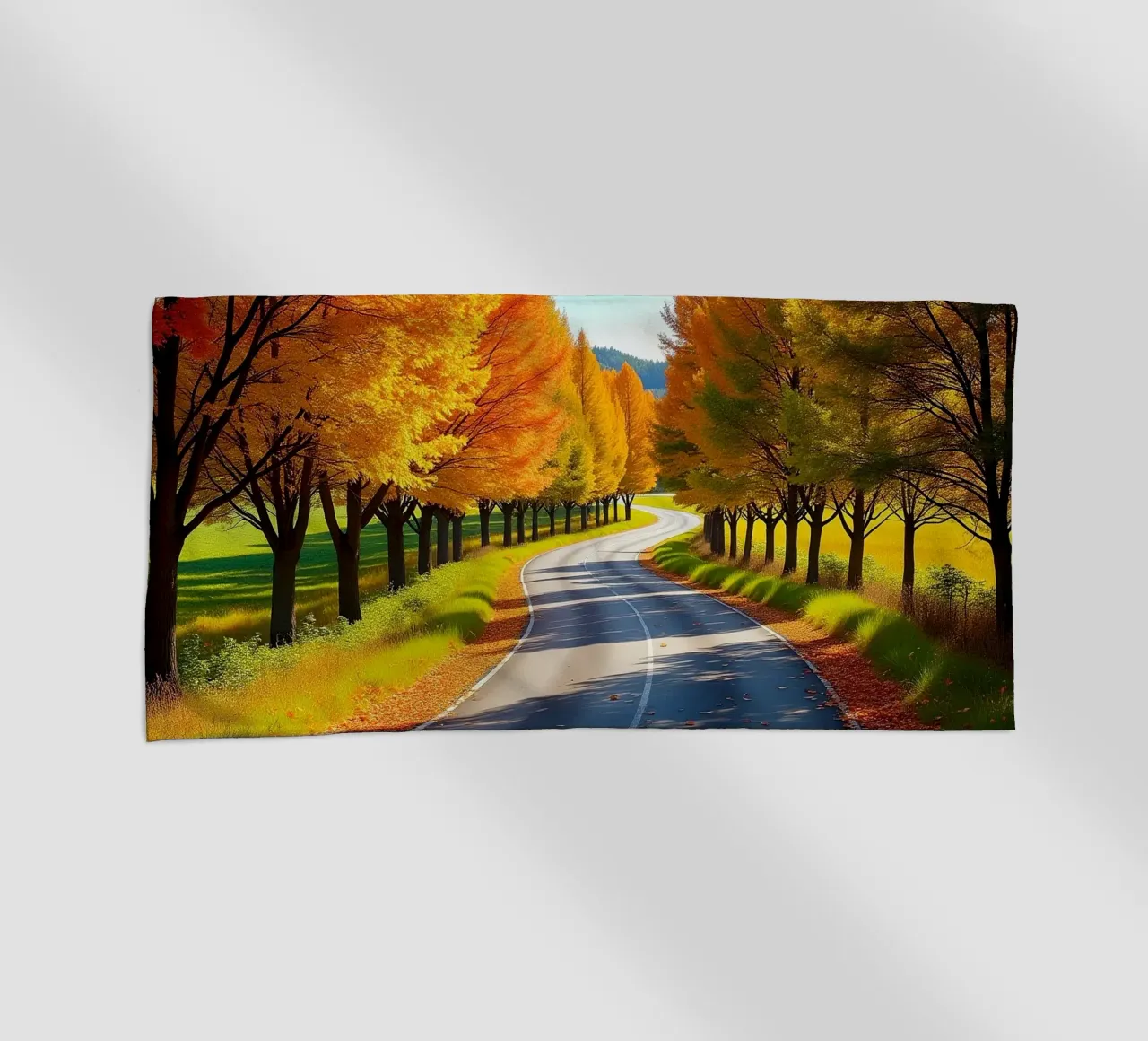 Albero_alleato_autunno_5 telo mare da Fantasie & Mystikwelten by LK