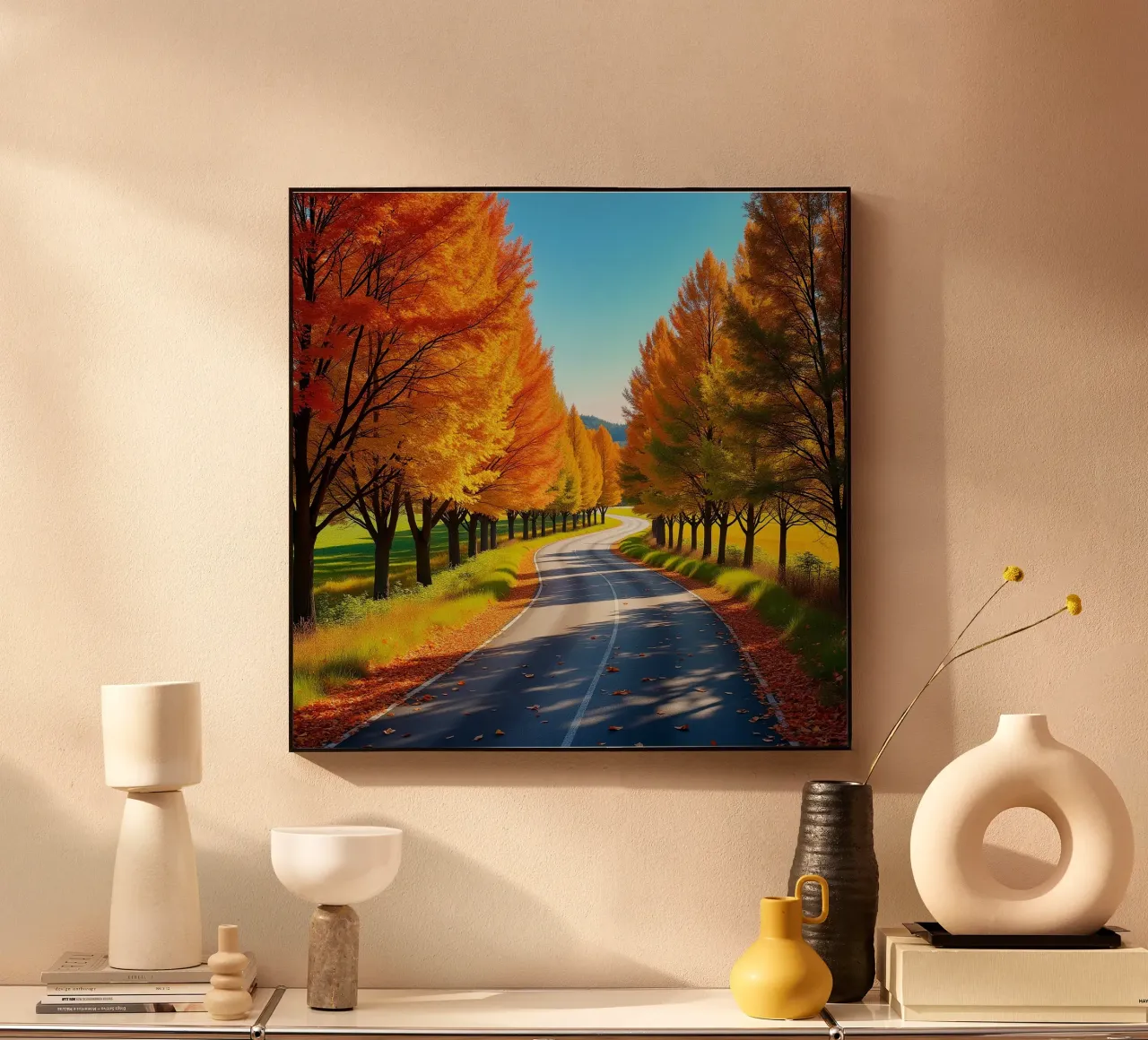 Albero_alleato_autunno_5 alluminio dibond da Fantasie & Mystikwelten by LK