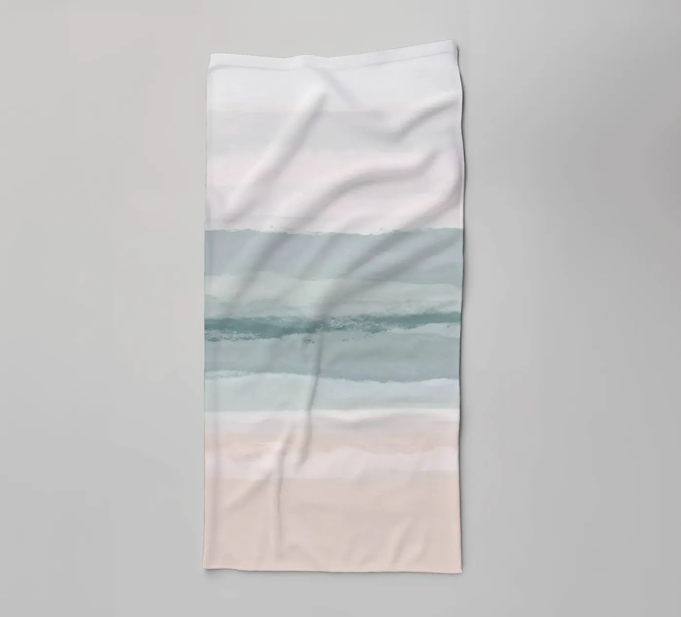 Beachscape Strips 2 towel by sabidussi