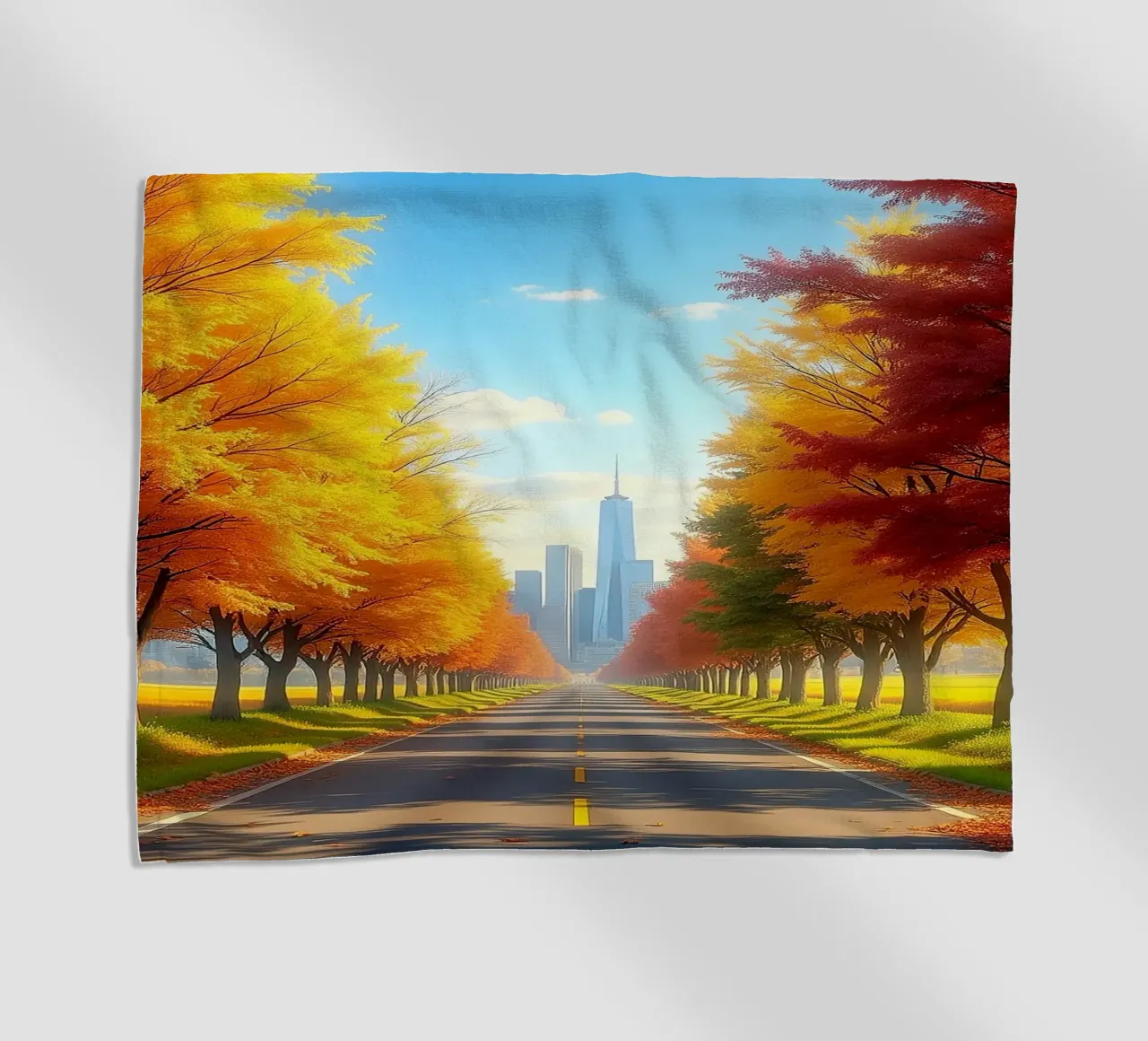 Albero_alleato_autunno_8 telo mare da Fantasie & Mystikwelten by LK