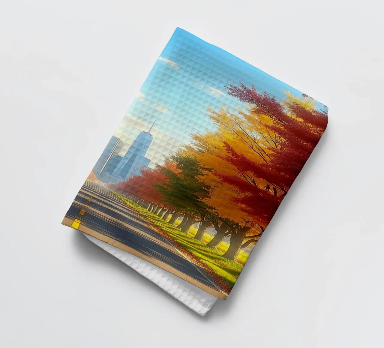Albero_alleato_autunno_8 canovaccio da cucina da Fantasie & Mystikwelten by LK