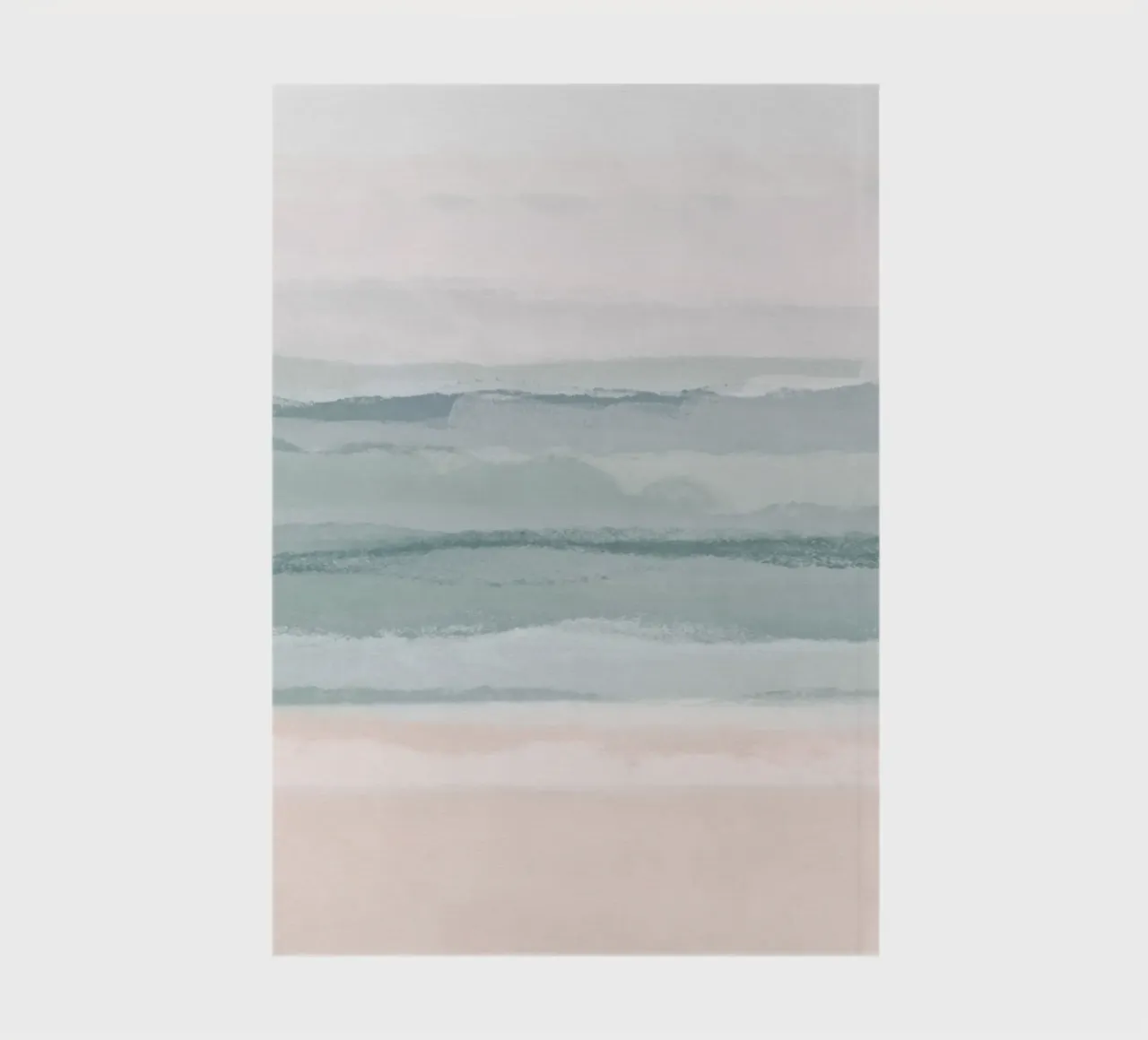 Beachscape Strips 1 notebook by sabidussi