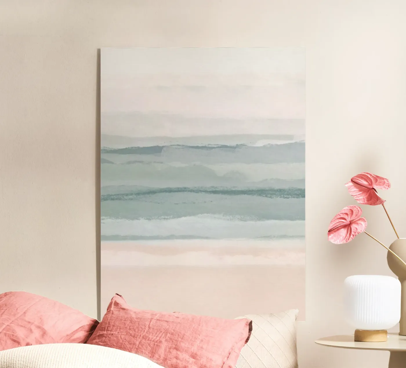 Beachscape Strips 1 Acryl-Glas von sabidussi