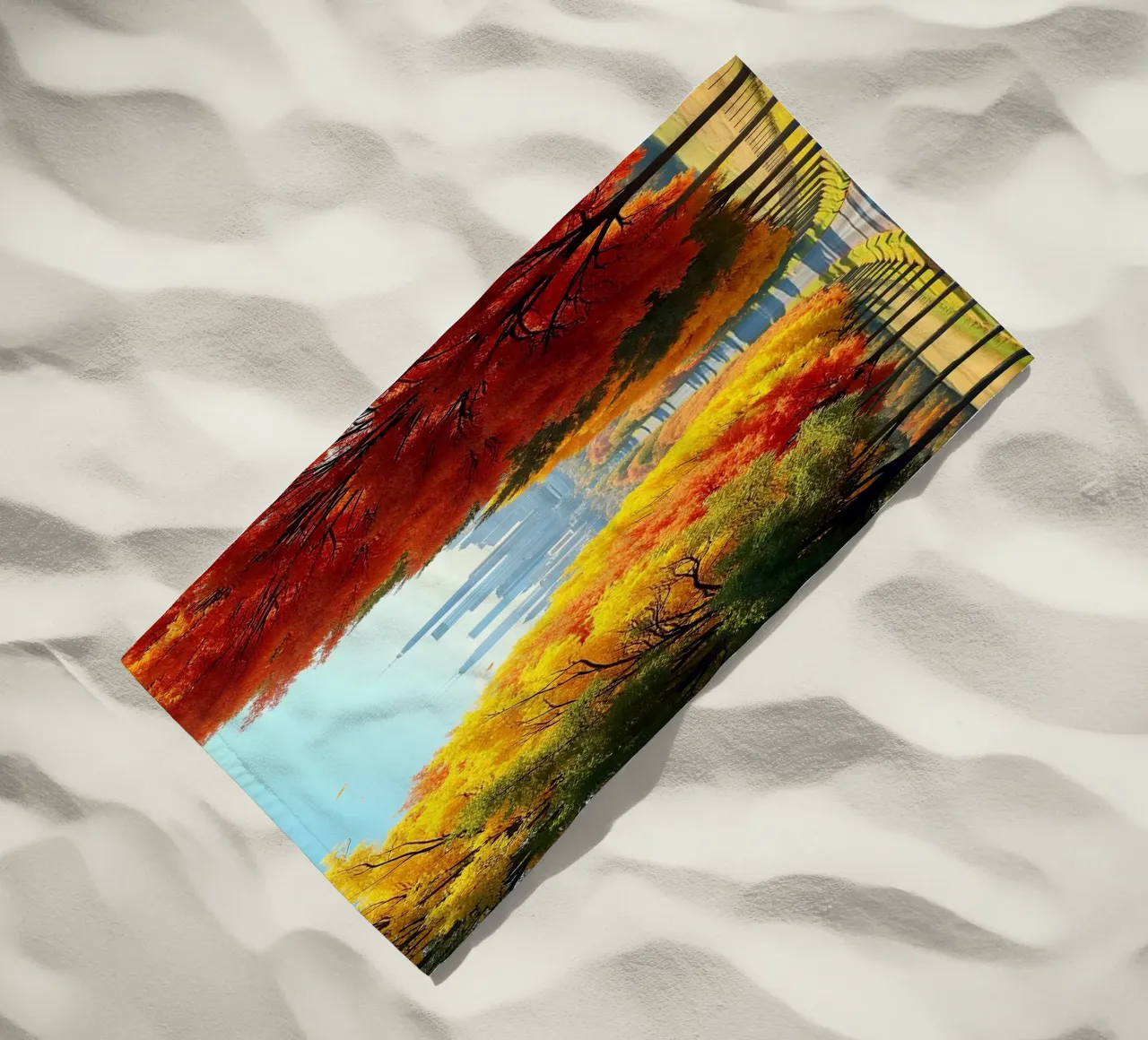 Albero_alleato_autunno_10 telo mare da Fantasie & Mystikwelten by LK