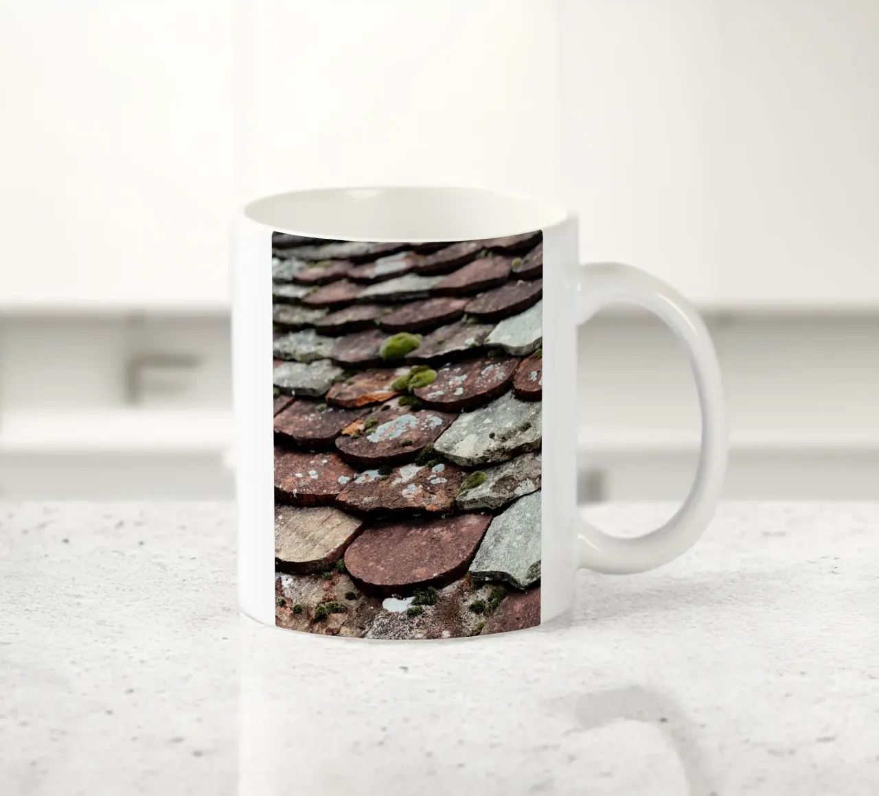 Dachziegel in Bourgogne - Franche Comté tazza in ceramica da Simon Koy