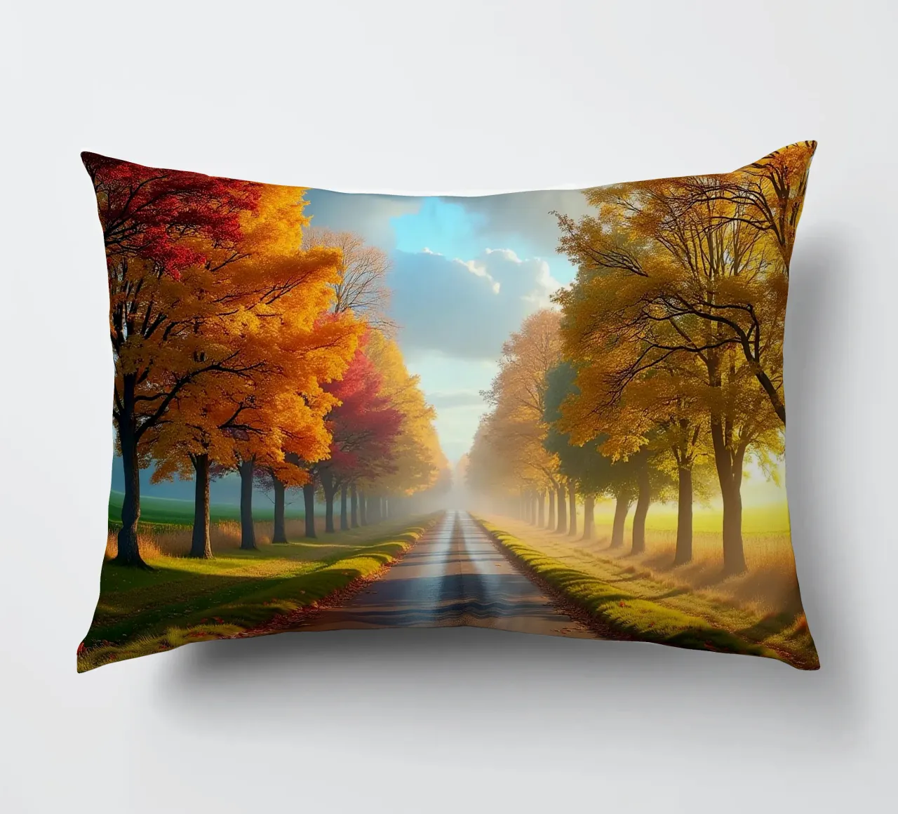 Albero_alleato_autunno_11 cuscino da Fantasie & Mystikwelten by LK