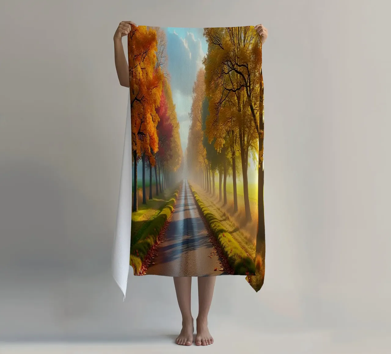 Albero_alleato_autunno_11 telo mare da Fantasie & Mystikwelten by LK