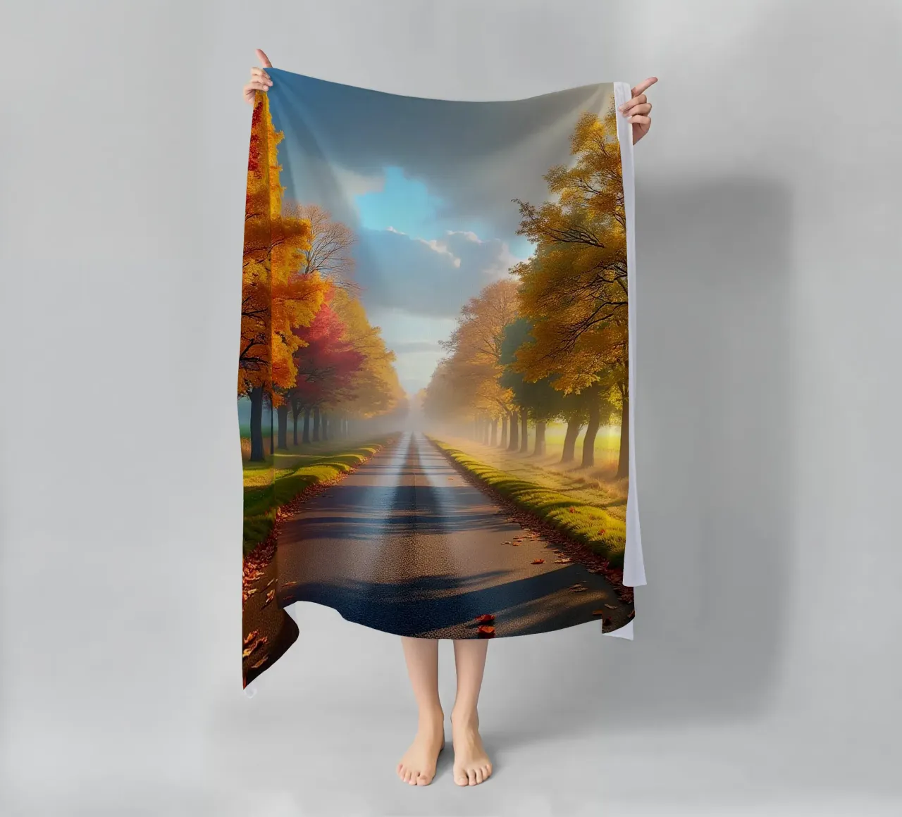Albero_alleato_autunno_11 telo mare da Fantasie & Mystikwelten by LK