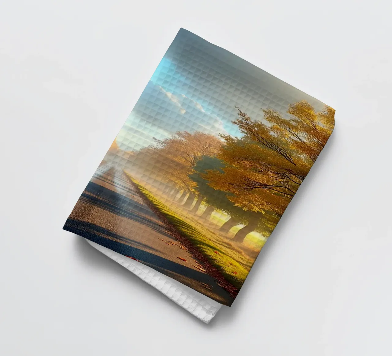 Albero_alleato_autunno_11 canovaccio da cucina da Fantasie & Mystikwelten by LK