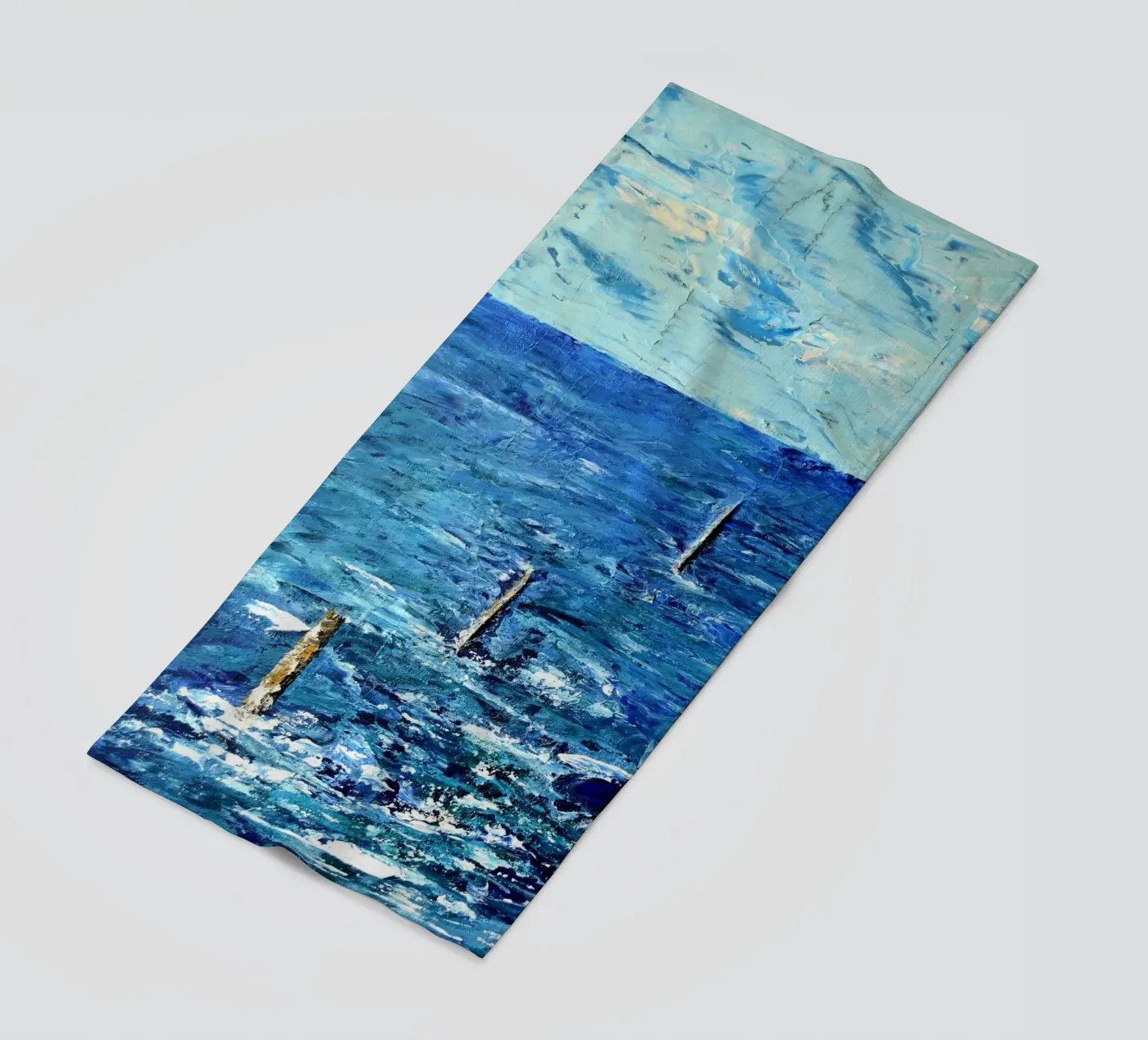 BLU ASSOLUTO. telo mare da Thierry Vobmann Abstract painting