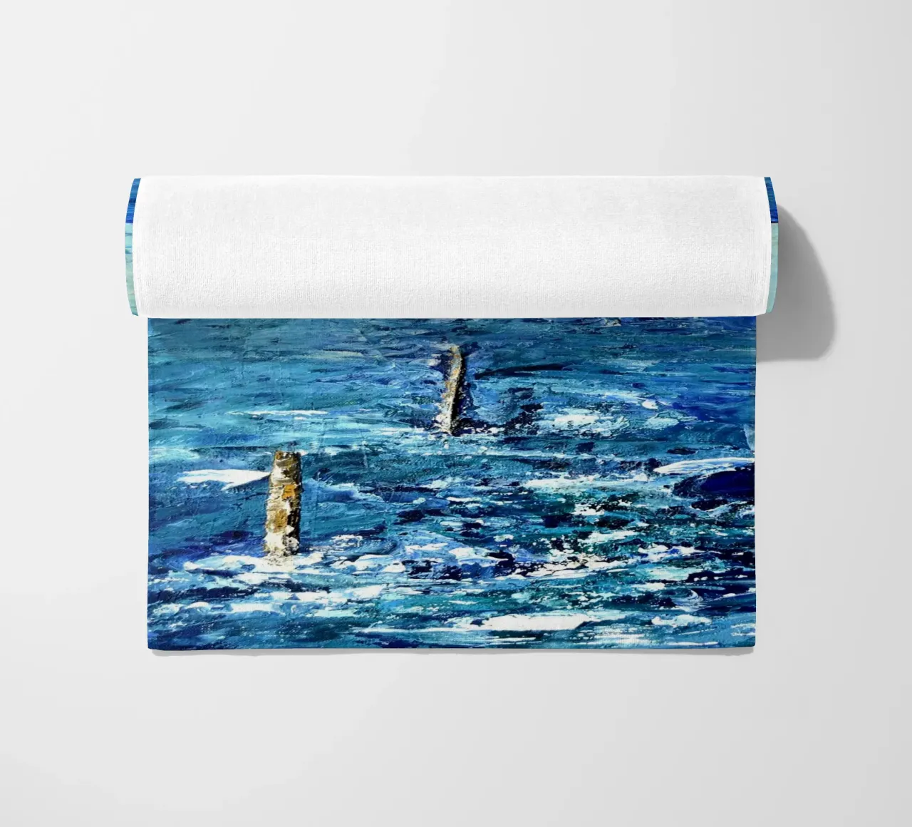 ABSOLUTE BLUE. telo mare da Thierry Vobmann Abstract painting