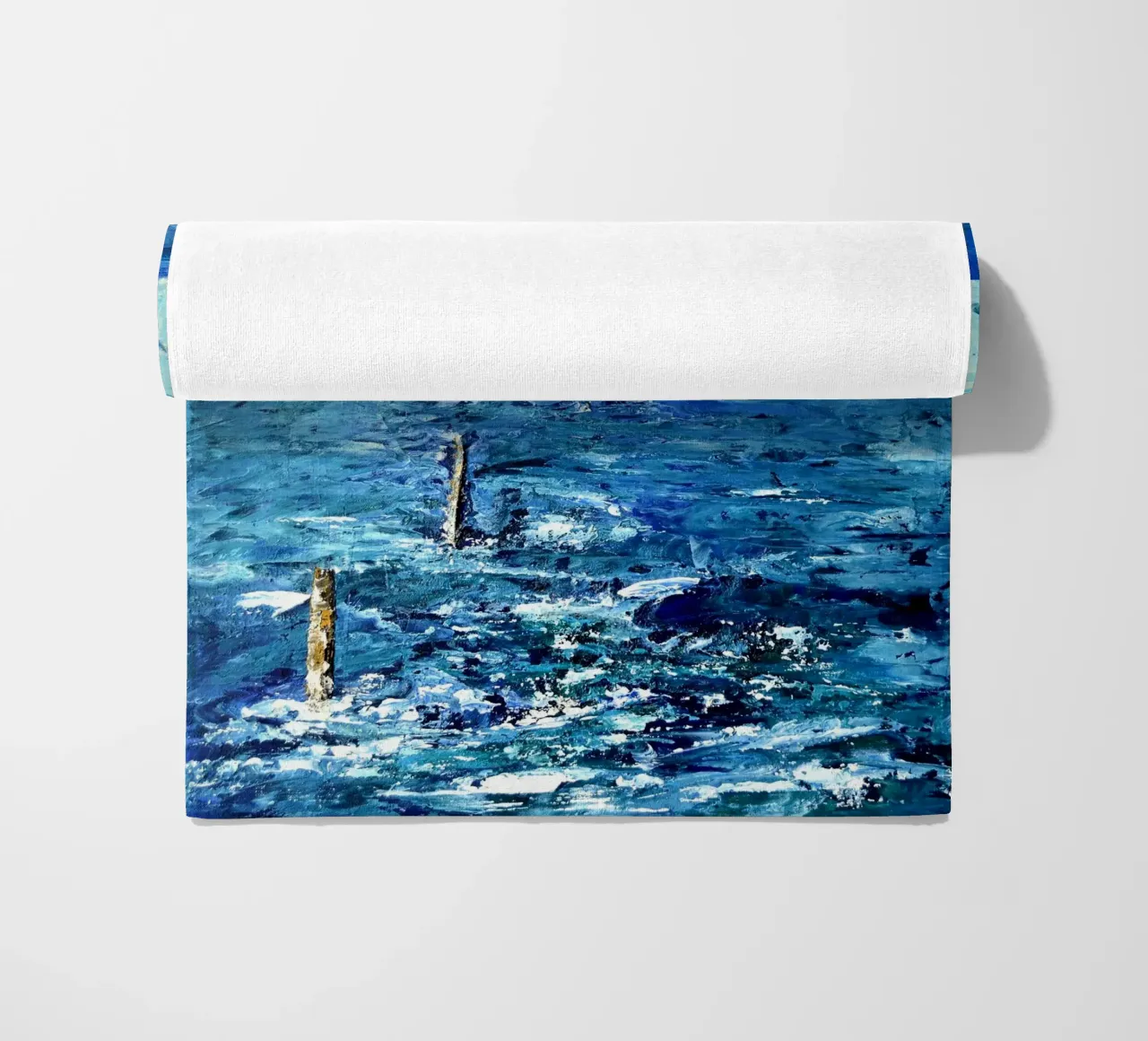 ABSOLUTE BLUE. telo mare da Thierry Vobmann Abstract painting