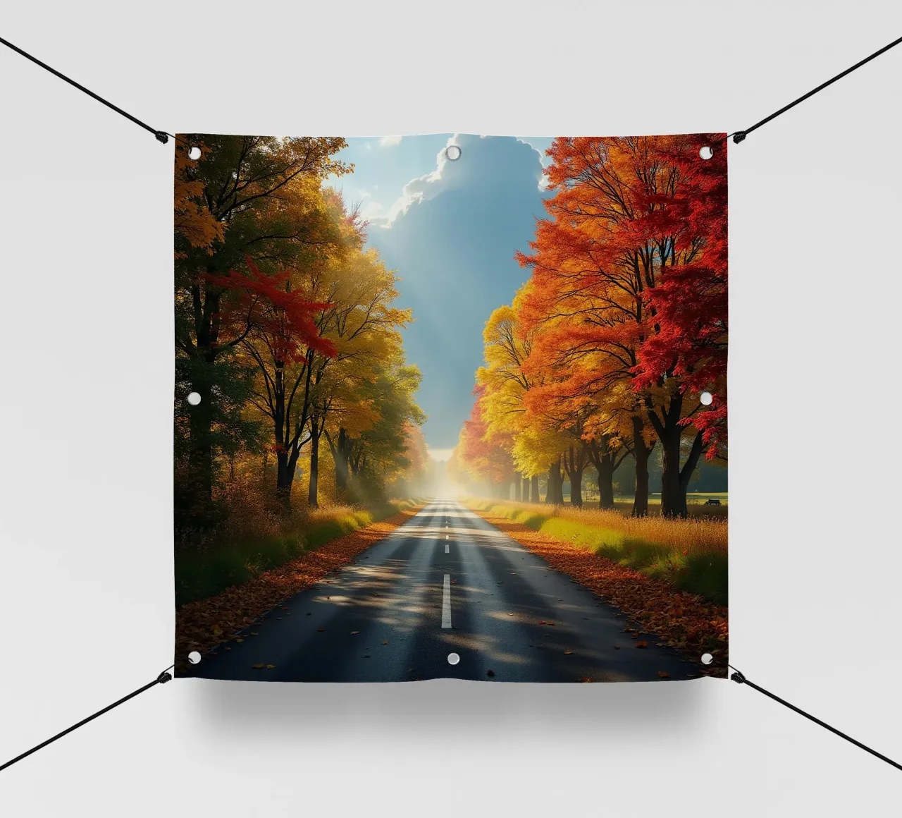 Albero_alleato_autunno_12 telo in pvc da Fantasie & Mystikwelten by LK