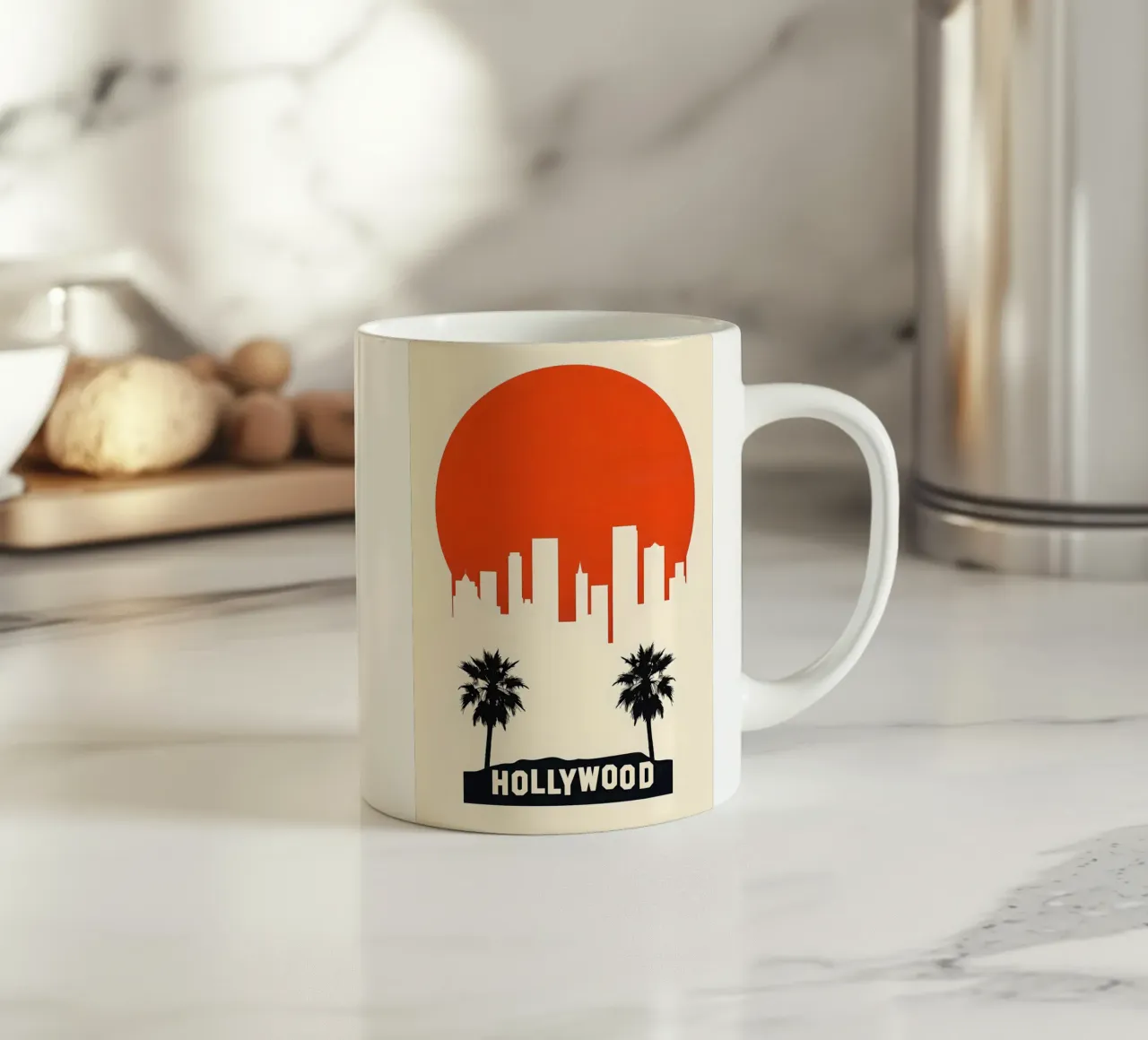 Hollywood tazza in ceramica da 🎁 NOBELART