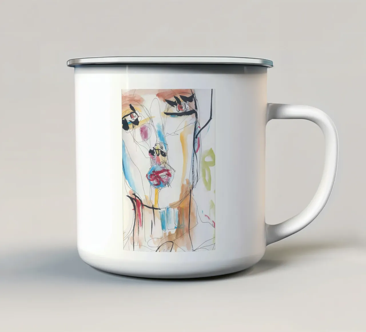 big eyes tazza in smalto da k i m