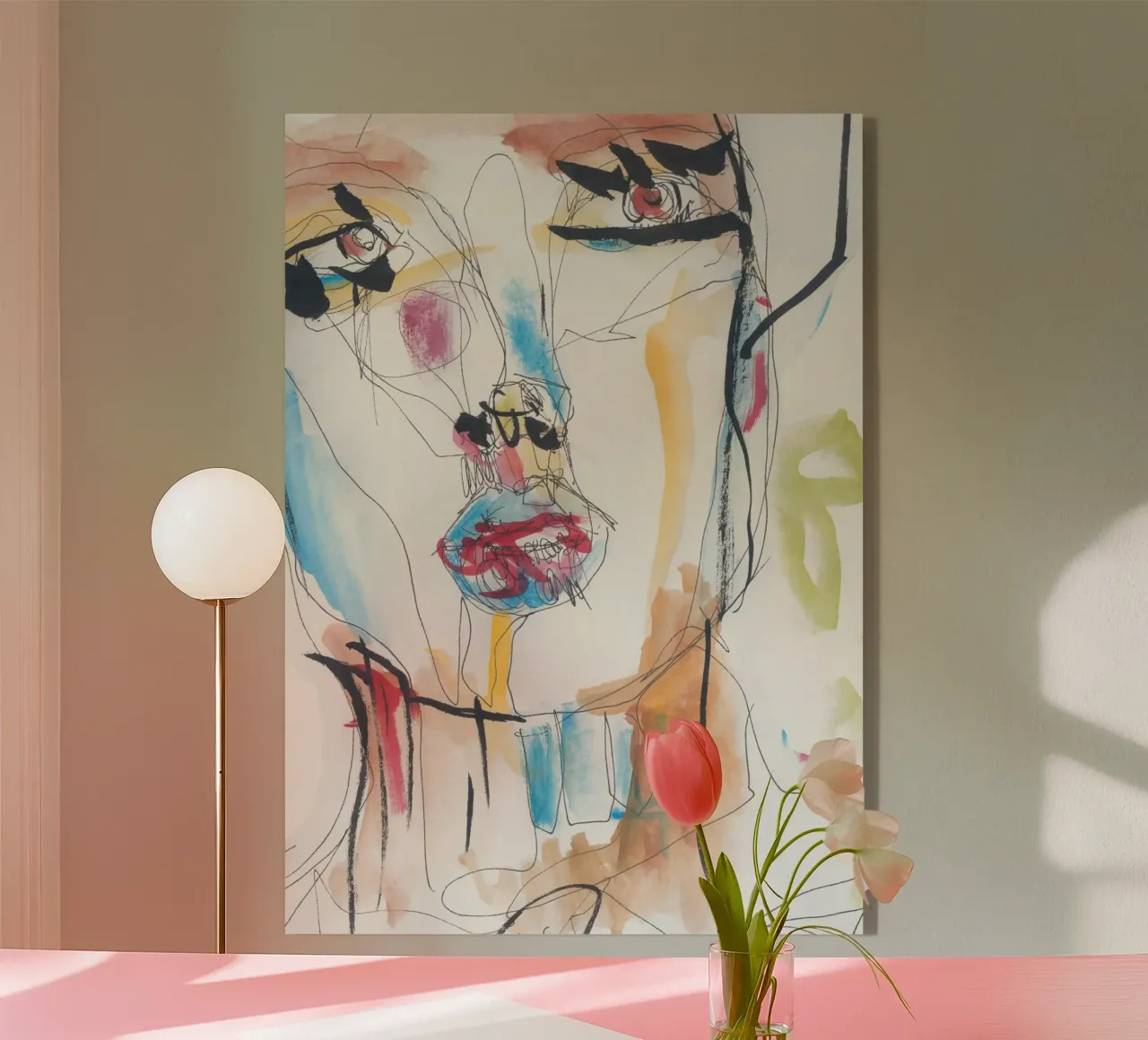 big eyes plexiglass da k i m