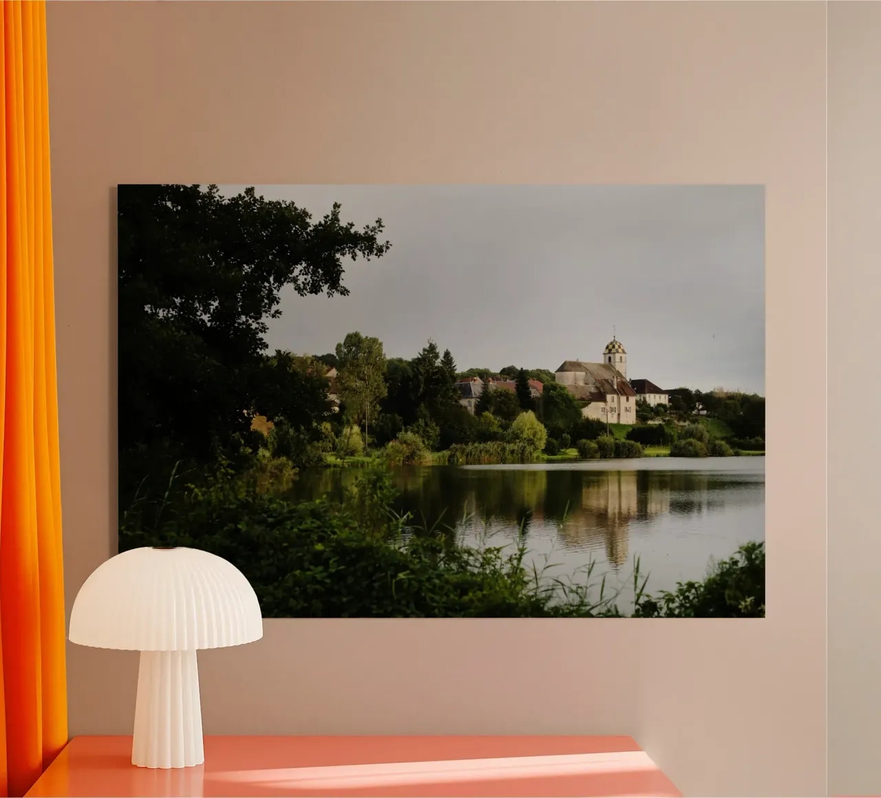 Borgogna - Franche Comté plexiglass da fotokunst