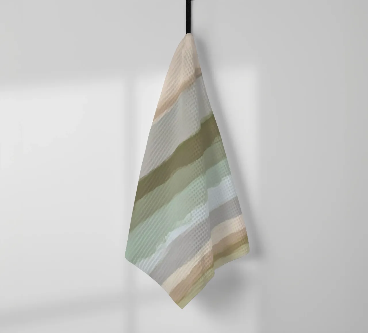 Strips 1A | Green Pastel Minimalism canovaccio da cucina da sabidussi