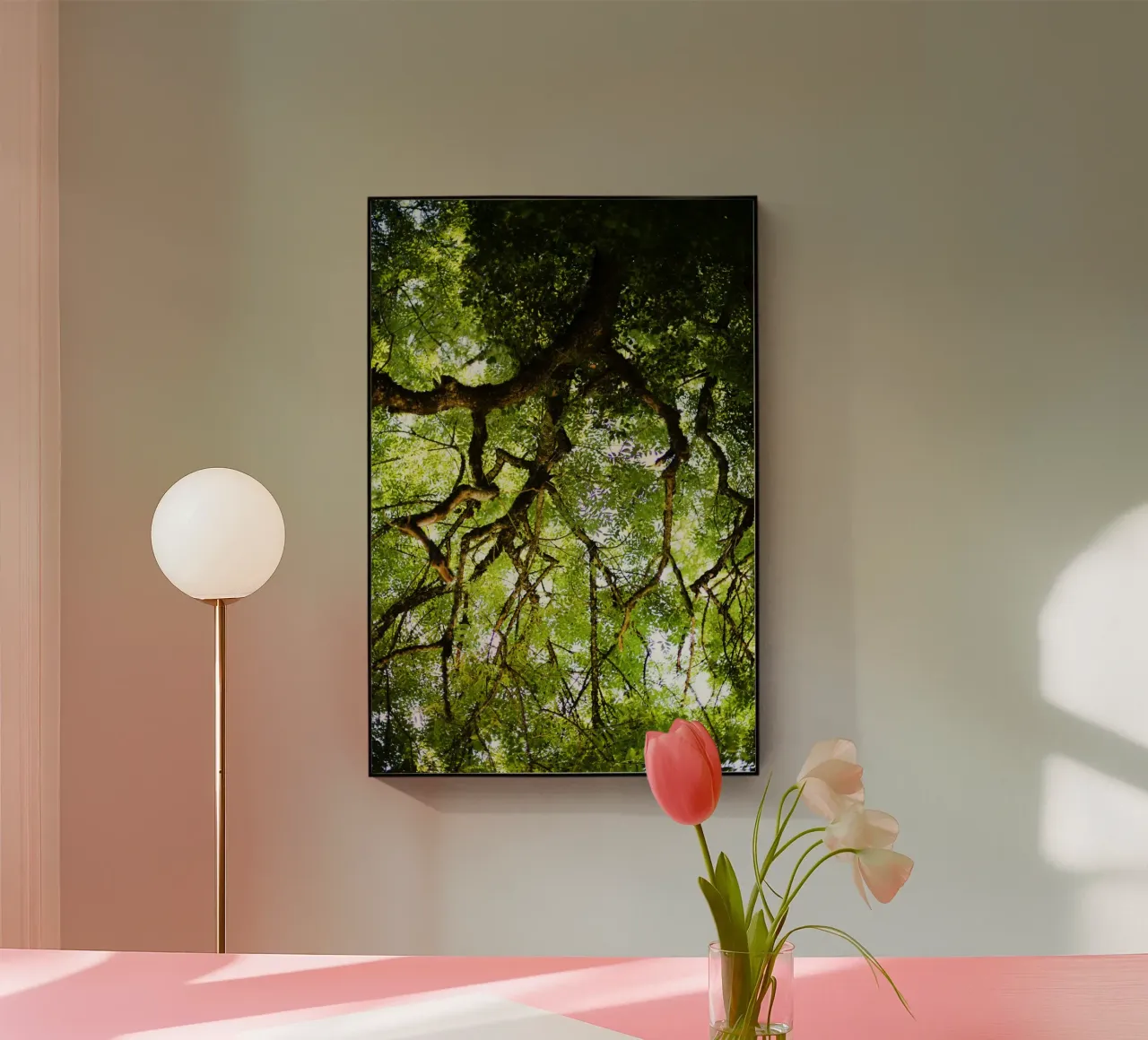 Baum in Bourgogne - Franche Comté, Frankreich plexiglass da Simon Koy