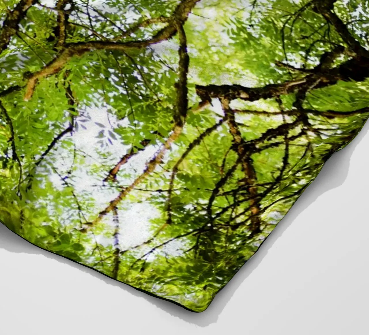 Baum in Bourgogne - Franche Comté, Frankreich plaid polaire de fotokunst