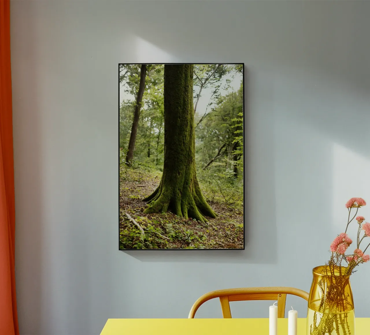 Baum in Bourgogne - Franche Comté, Frankreich plexiglass da Simon Koy